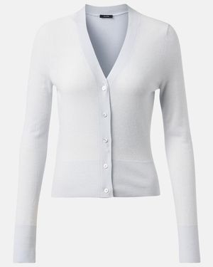 JOSEPH Cashmere Cardigan - Blue
