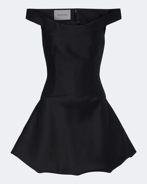 Balenciaga Abito Corto - Nero