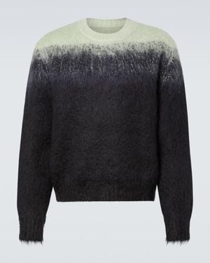Jil Sander Pullover Aus Einem Mohairgemisch - Grau