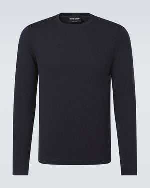 Giorgio Armani Jersey T-Shirt - Blue