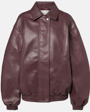Frankie Shop Prescott Oversized Jacket - Purple