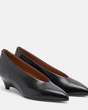 Jil Sander Pumps Arc Aus Leder - Braun