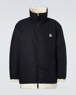 Moncler Genius Jil Sander Wendbare Daunenjacke - Blau