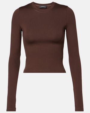 Wardrobe NYC Jersey T-Shirt - Brown