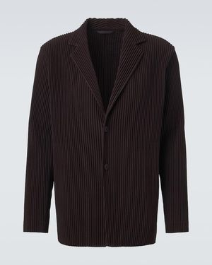 Homme Plissé Issey Miyake Tailored Pleats 2 Blazer - Black