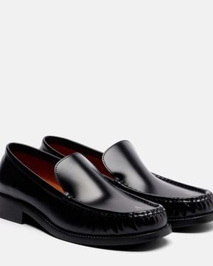 Acne Studios Leather Loafers - Black