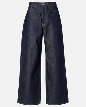 Acne Studios 1981 Mid-Rise Wide-Leg Jeans - Blue