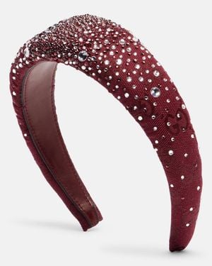 Gucci Haarreif Gg Mit Kristallen - Lila