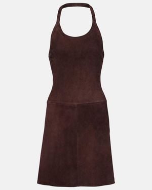 Stouls Chiquita Suede Minidress - Brown