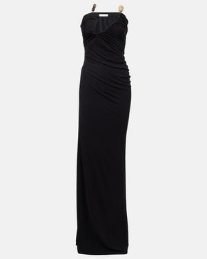 Christopher Esber Odessa Embellished Strapless Gown - Black