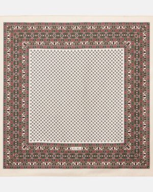 Loro Piana Printed Silk Scarf - Metallic