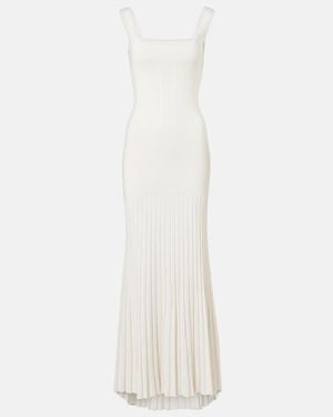 Galvan London Bridal Atalanta Satin Gown - White