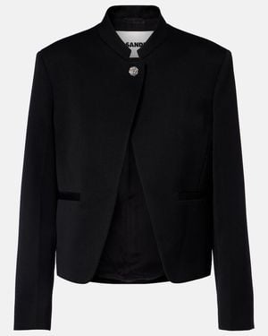 Jil Sander Wool Jacket - Black