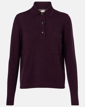 Jardin Des Orangers Pullover Aus Wolle Und Kaschmir - Lila