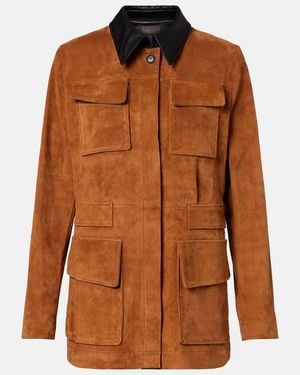 Stouls Leon Suede Jacket - Brown