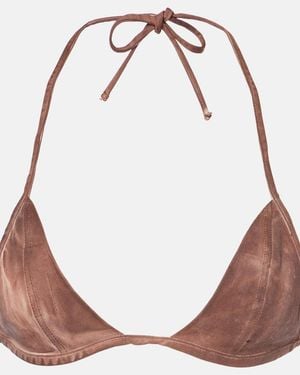 Rick Owens Top Aus Denim - Pink