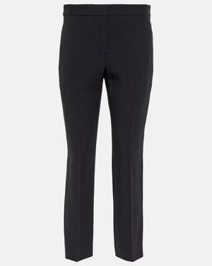 McQueen Men's Cut Straight-leg Trousers - Blue