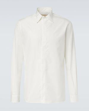 Valentino Cotton Poplin Shirt - White