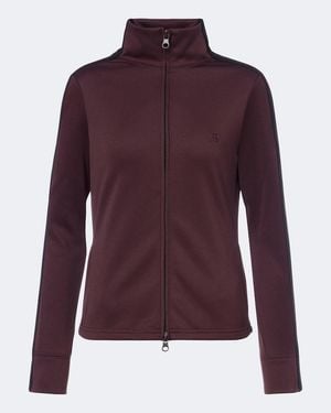 Courreges Jersey Track Jacket - Purple
