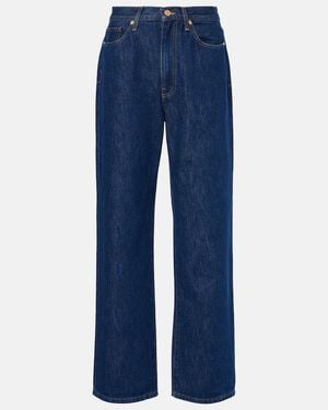 TOVE Linn High-Rise Straight Jeans - Blue