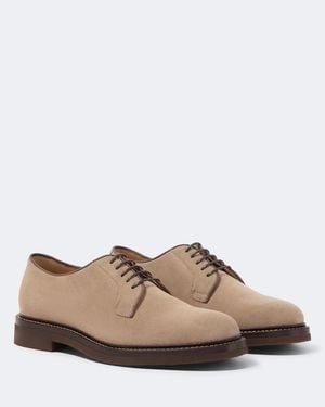 Brunello Cucinelli Scarpe Derby - Marrone