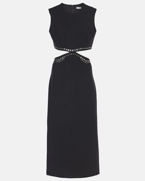Dorothee Schumacher Embellished Midi Dress - Black