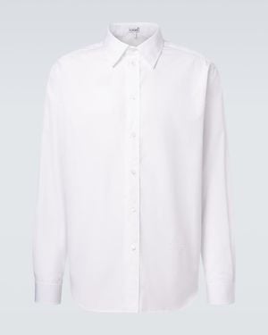 Loewe Cotton Poplin Shirt - White