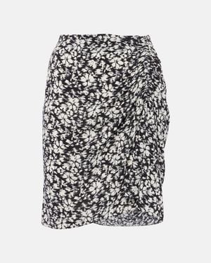 Isabel Marant Floral Miniskirt - White