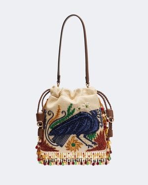 Etro X Tabby Booth – Borsa A Spalla Kalispera Small - Blu