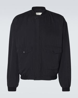 The Row Uma Silk Jacket - Blue