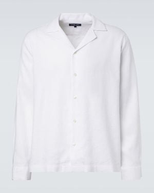 Frescobol Carioca Linen And Cotton Shirt - White
