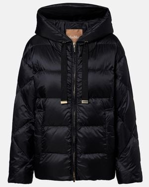 Max Mara Cube Line Quilted Down Jacket - Black