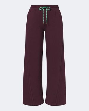 The Upside Pantaloni Barrel Pele Estelle - Viola