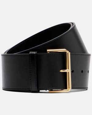 Givenchy Guertel Voyou Aus Leder - Schwarz