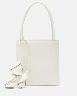 Magda Butrym Julia Small Leather Shoulder Bag - White
