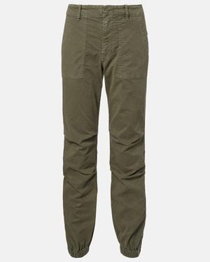 Nili Lotan Pantalon Fusele Utility En Coton - Vert