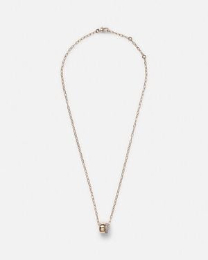 Pomellato Iconica 18kt Gold Necklace With Diamonds - White