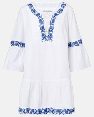 Heidi Klein Cannes Cotton Beach Cover-Up - White