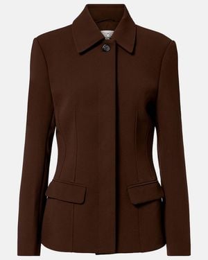 TOTEME Single-Breasted Blazer - Brown