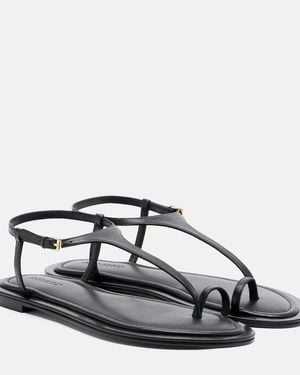 A.Emery Alta Leather Sandals - Black