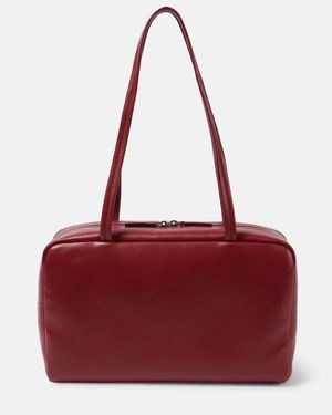 The Row Astra Leather Tote Bag - Red