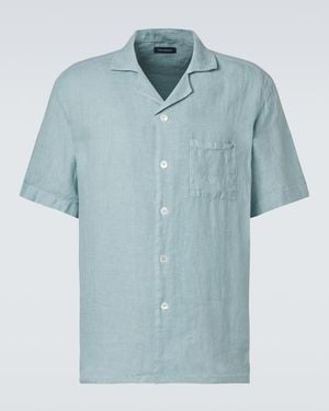 Thom Sweeney Camicia - Blu