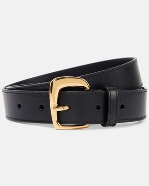 Jacquemus Ovalo Leather Belt - Black