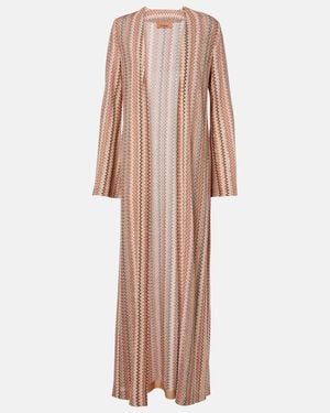 Missoni Zigzag Lame Cardigan - Pink
