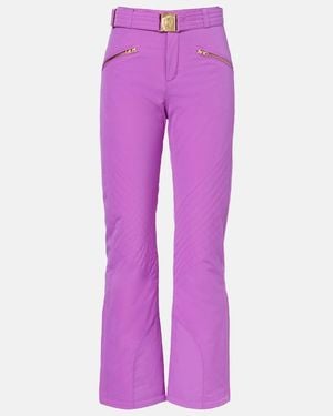 Bogner Franzi Belted Ski Pants - Purple