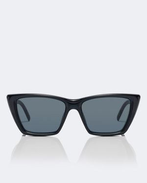 Saint Laurent Sl 276 Mica Plump Cat-Eye Sunglasses - Grey