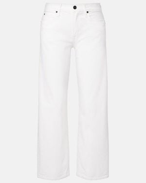 SLVRLAKE Denim Jean Barrel-Leg Jamie - Blanc