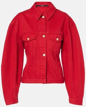 Jacquemus La Veste Le De-Nimes - Red