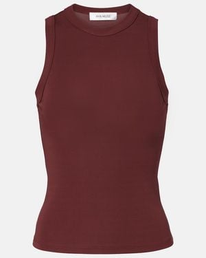 AYA MUSE Jersey Tank Top - Red