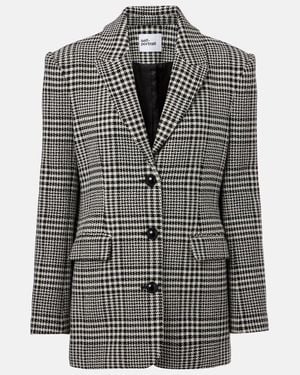 Self-Portrait Blazers - Grey